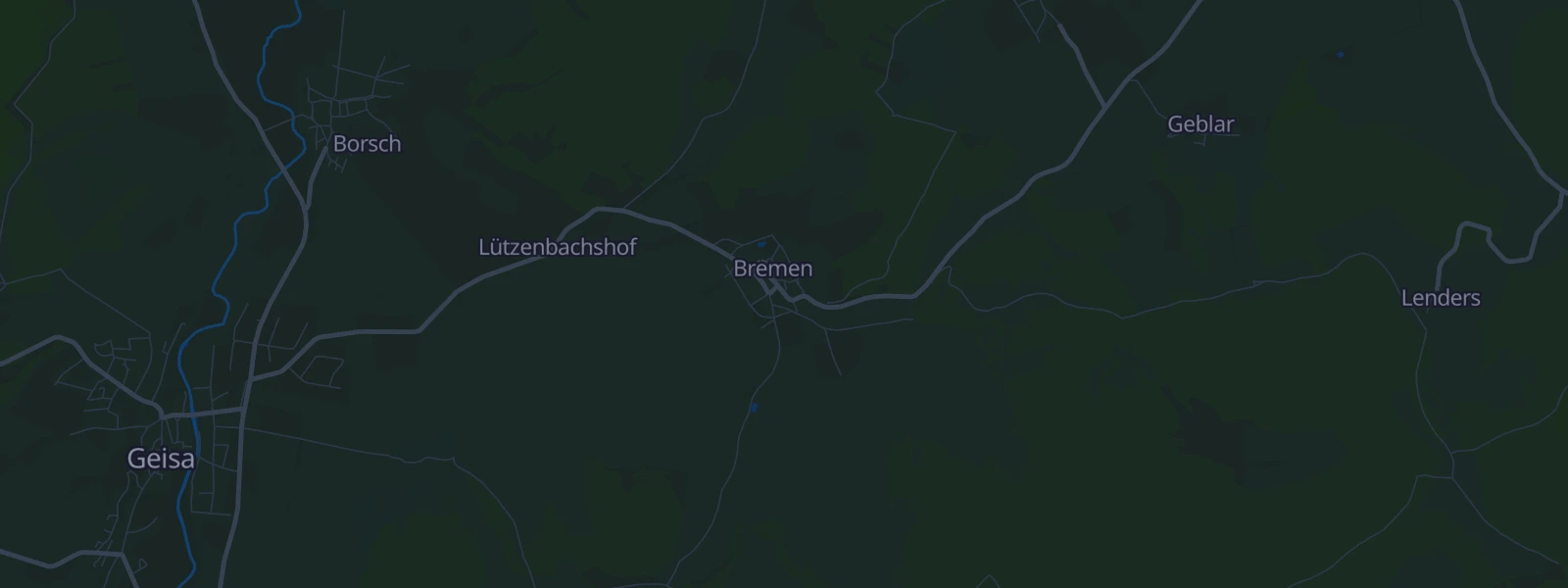 Karte von Geisa-bremen