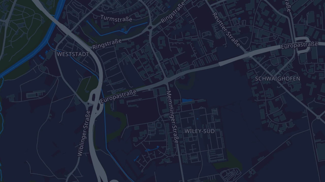 Karte von Neu-Ulm
