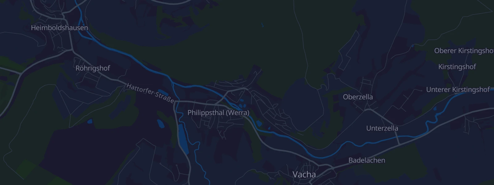 Karte von Philippsthal (Werra)