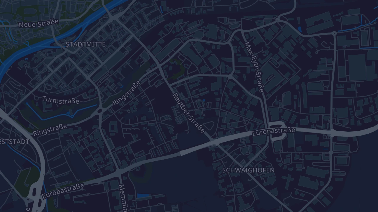 Karte von Neu-Ulm