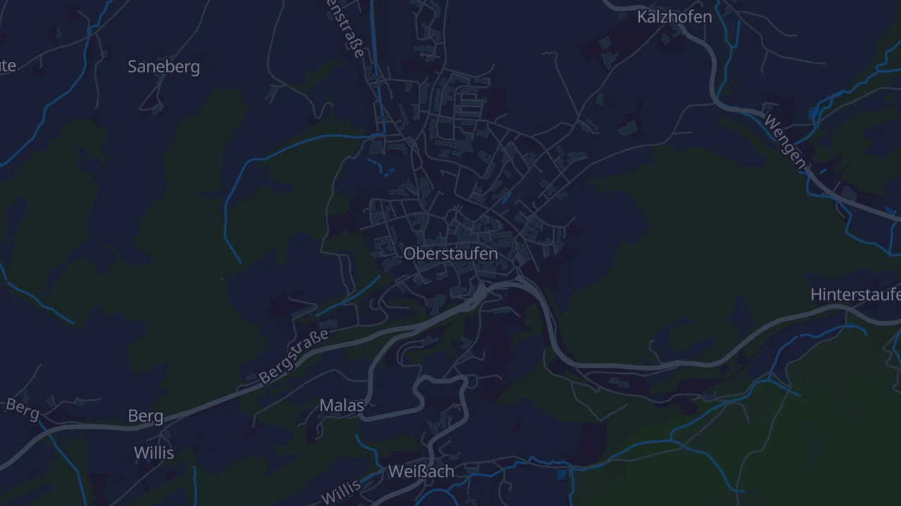 Karte von Oberstaufen