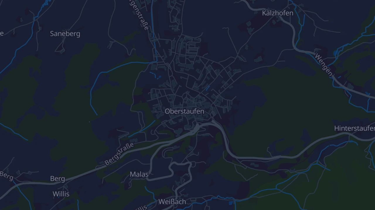 Karte von Oberstaufen