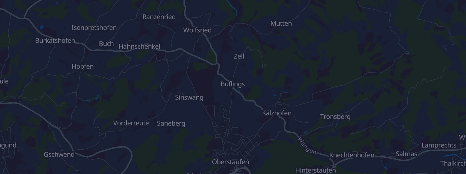 Karte von Buflings