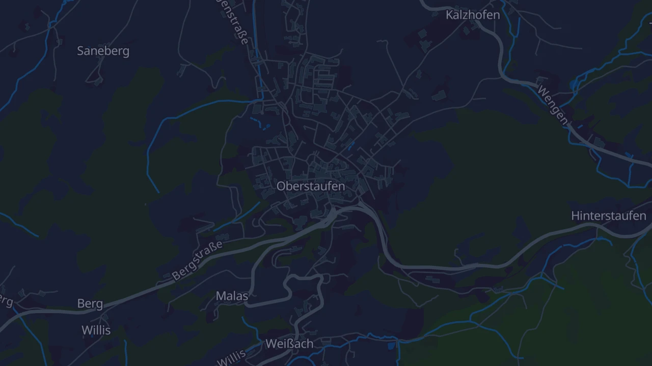 Karte von Oberstaufen