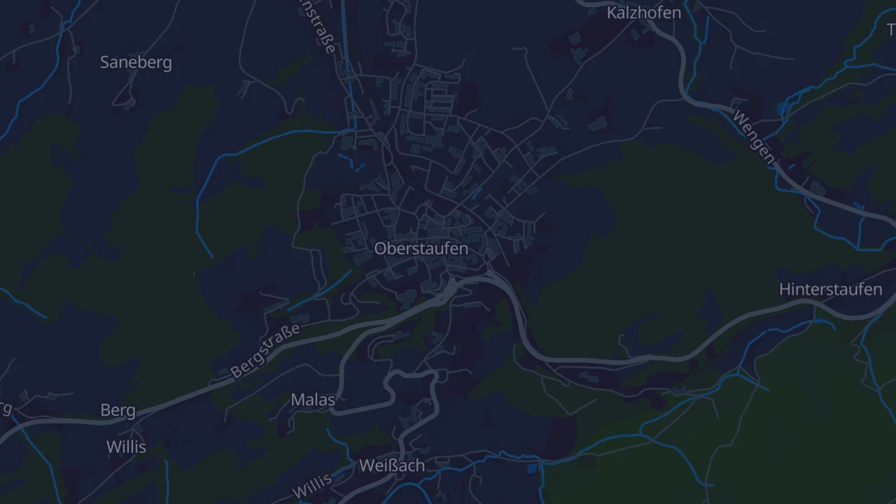 Karte von Oberstaufen