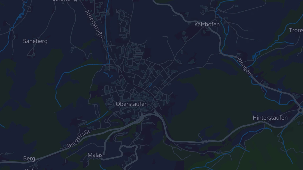 Karte von Weißach