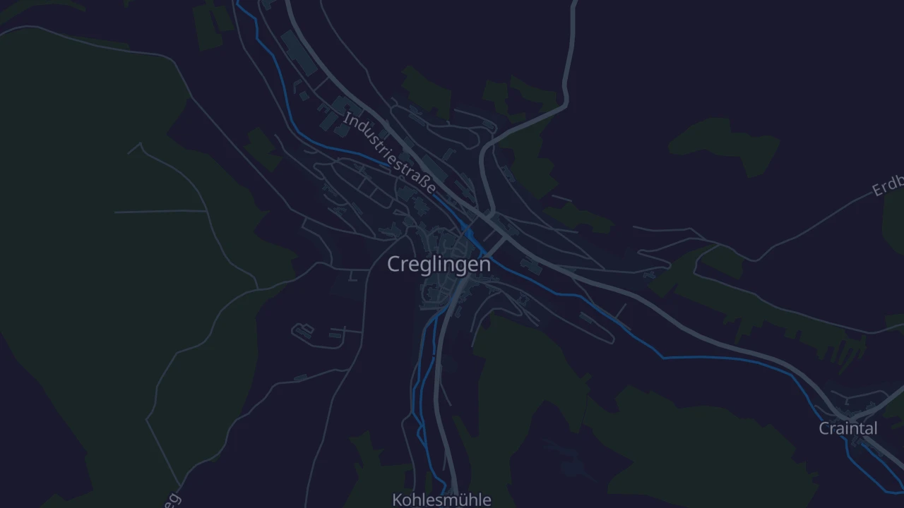 Karte von Creglingen