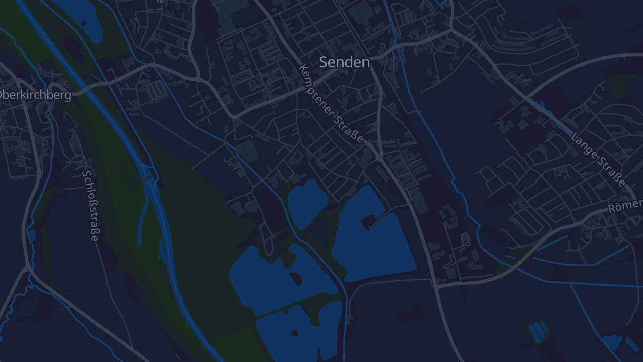 Karte von Senden