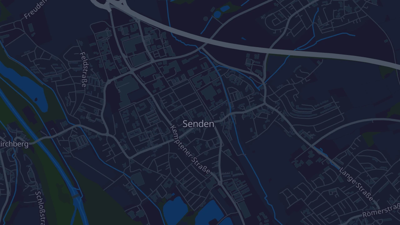 Karte von Senden