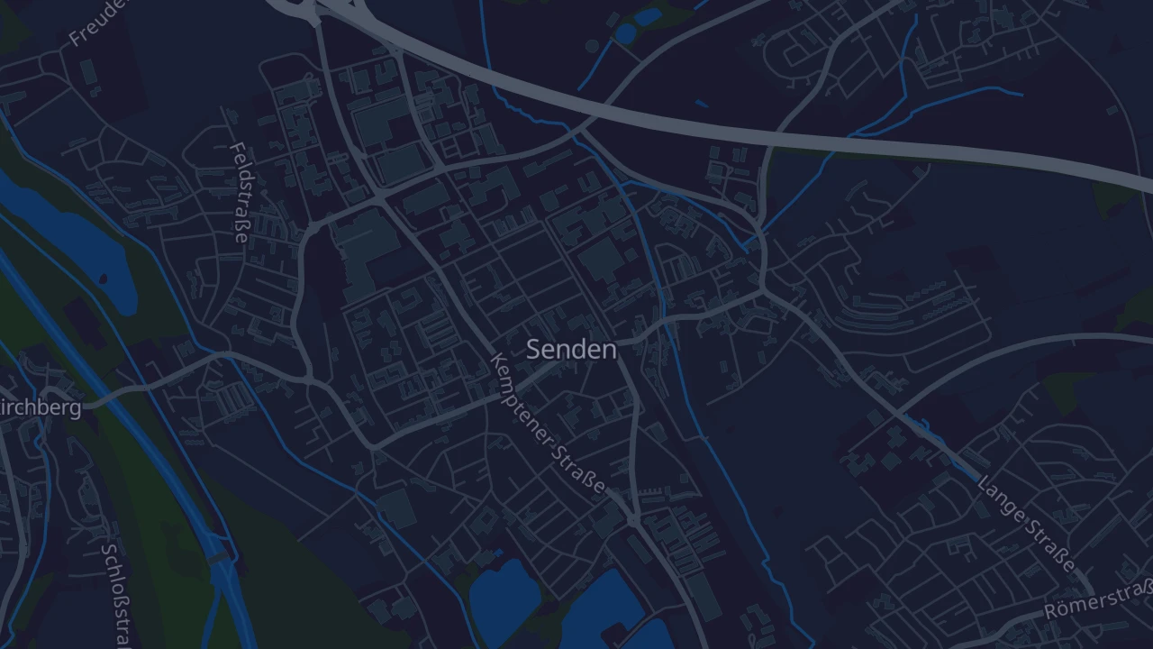 Karte von Senden