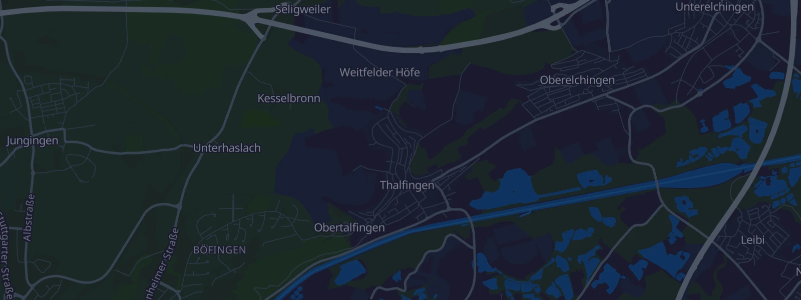 Karte von Elchingen
