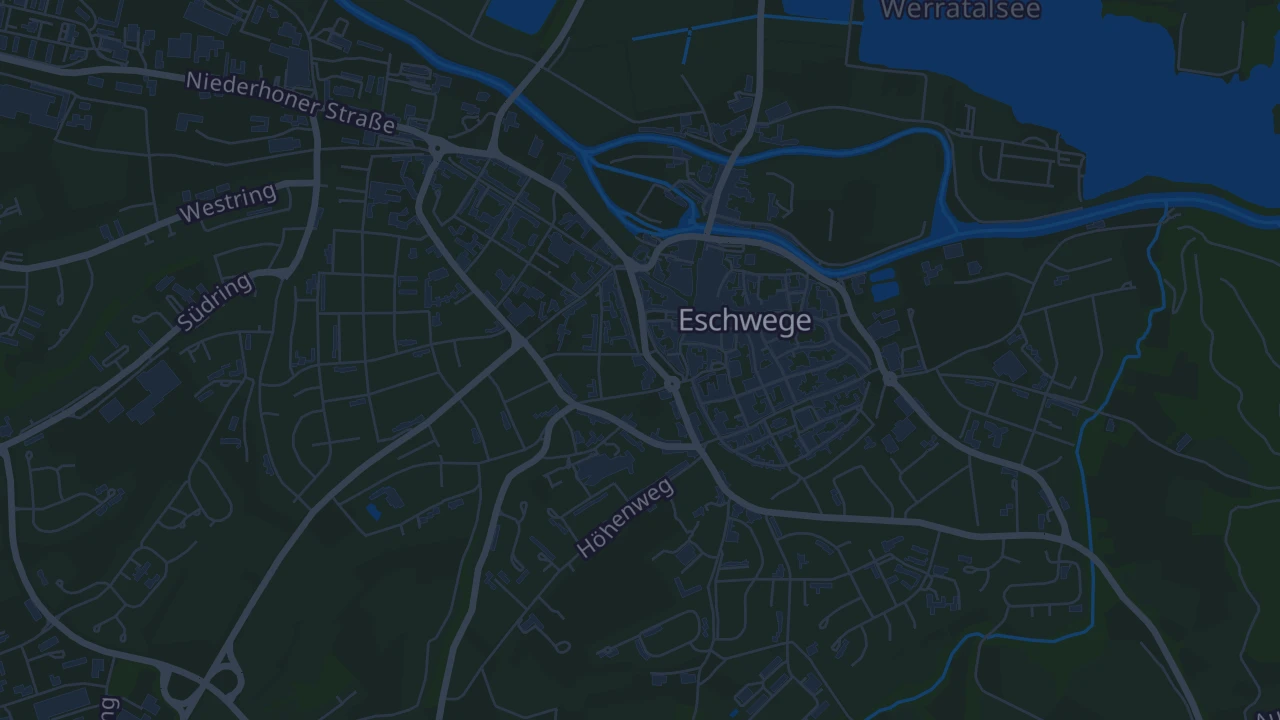 Karte von Eschwege