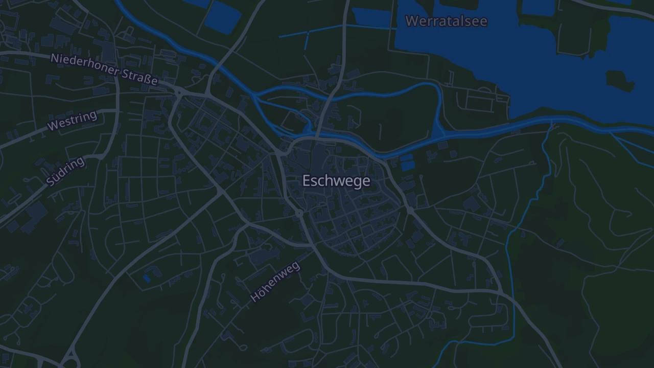 Karte von Eschwege