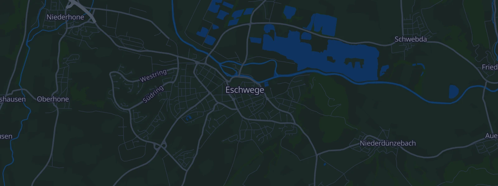 Karte von Eschwege