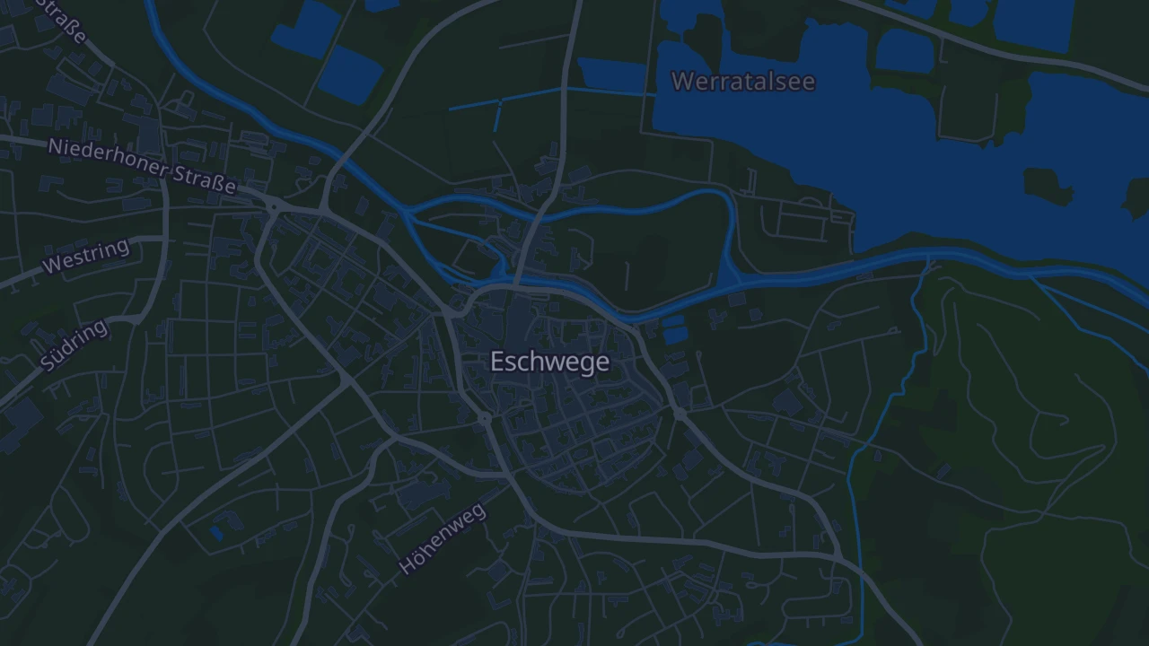 Karte von Eschwege