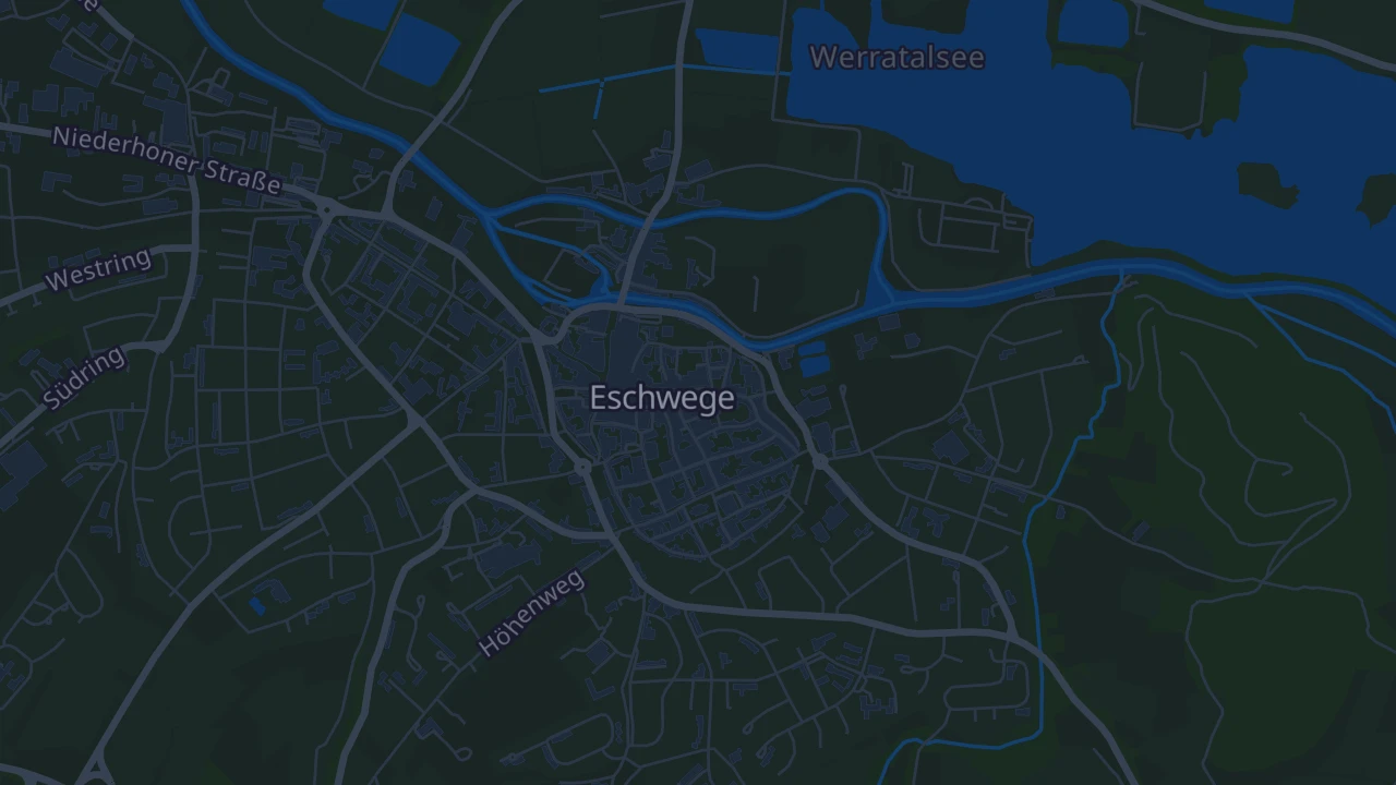 Karte von Eschwege