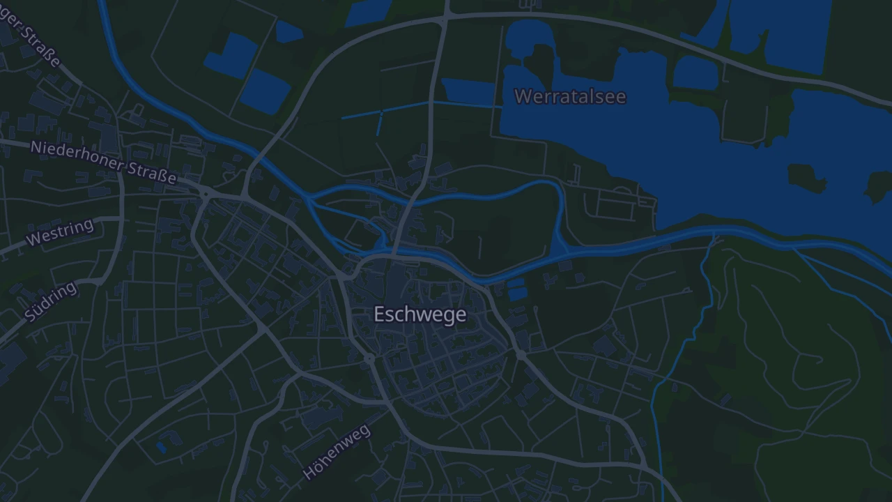 Karte von Eschwege