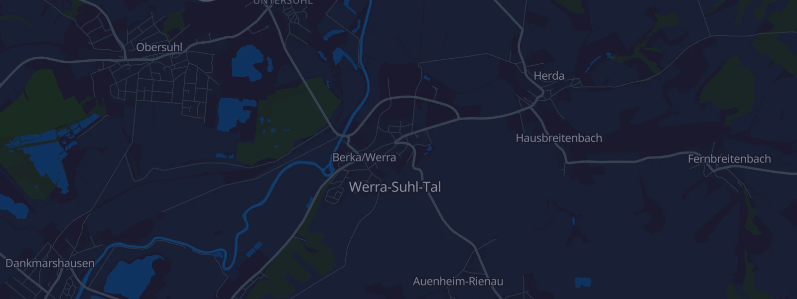 Karte von Werra-suhl-tal