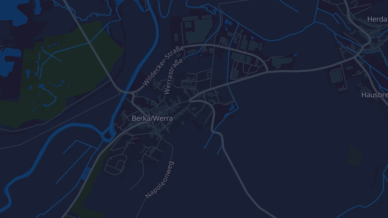 Karte von Werra-suhl-tal