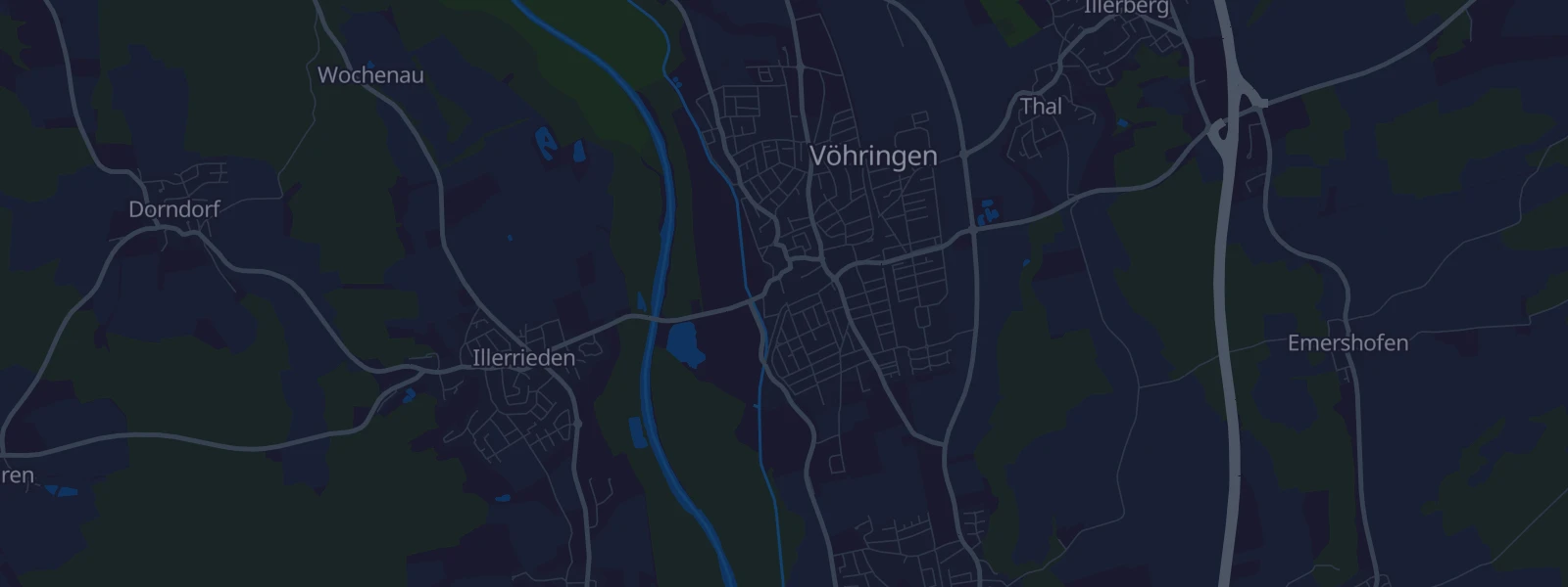 Karte von Vöhringen