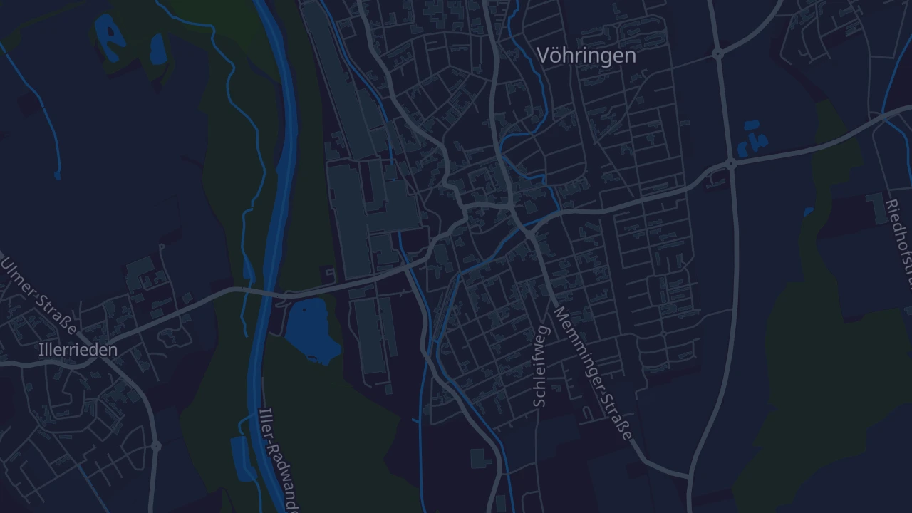 Karte von Vöhringen