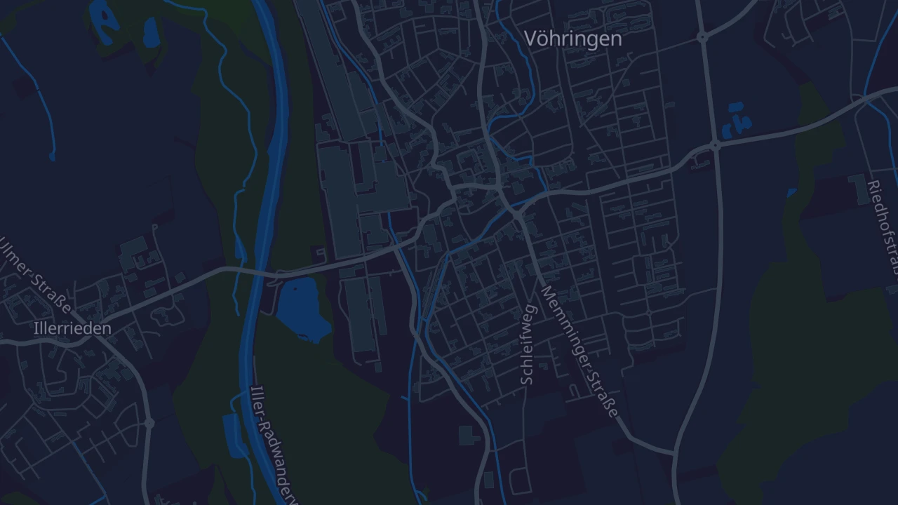 Karte von Vöhringen