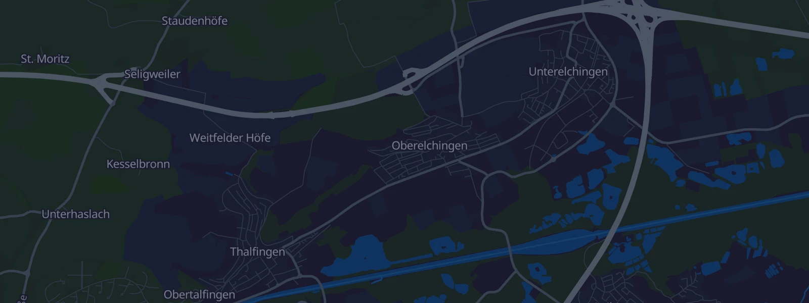 Karte von Elchingen