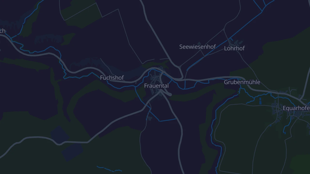 Karte von Creglingen