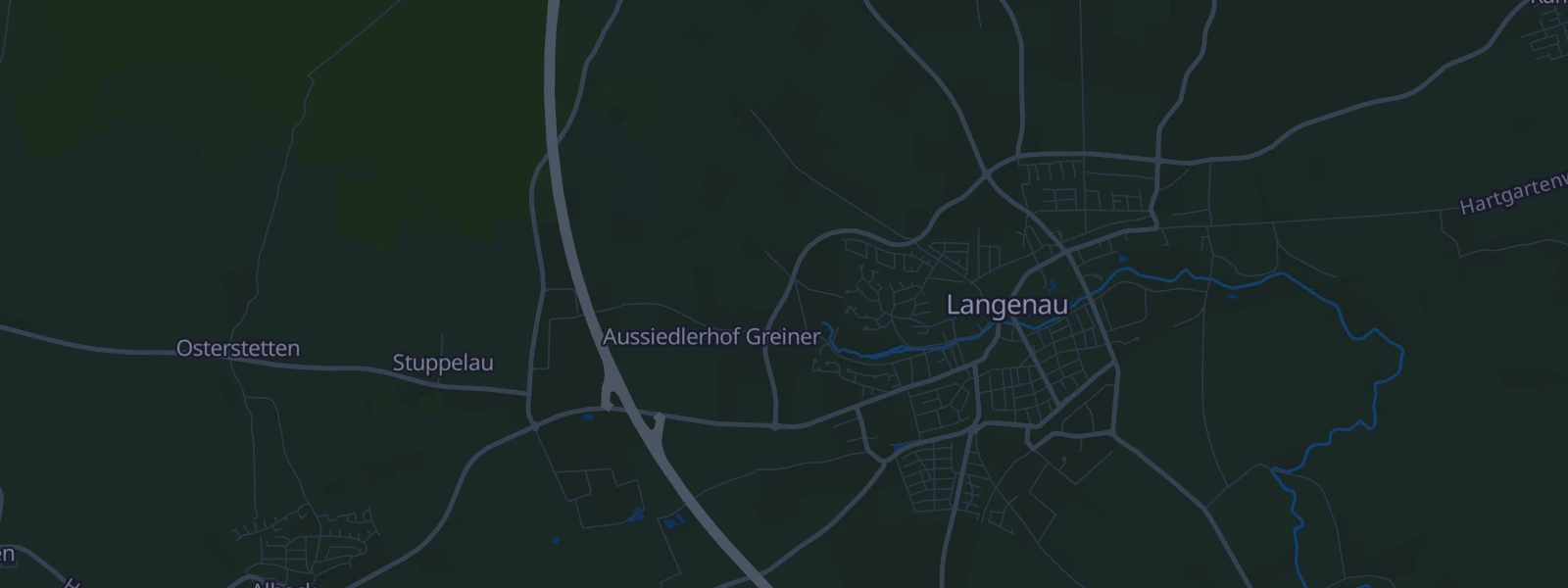 Karte von Langenau