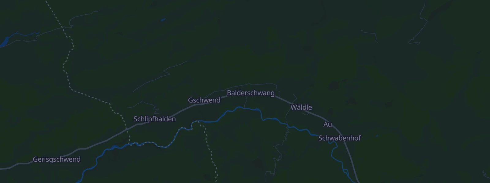 Karte von Balderschwang