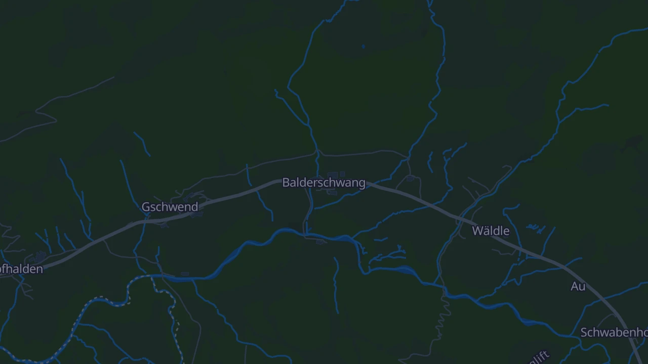 Karte von Balderschwang