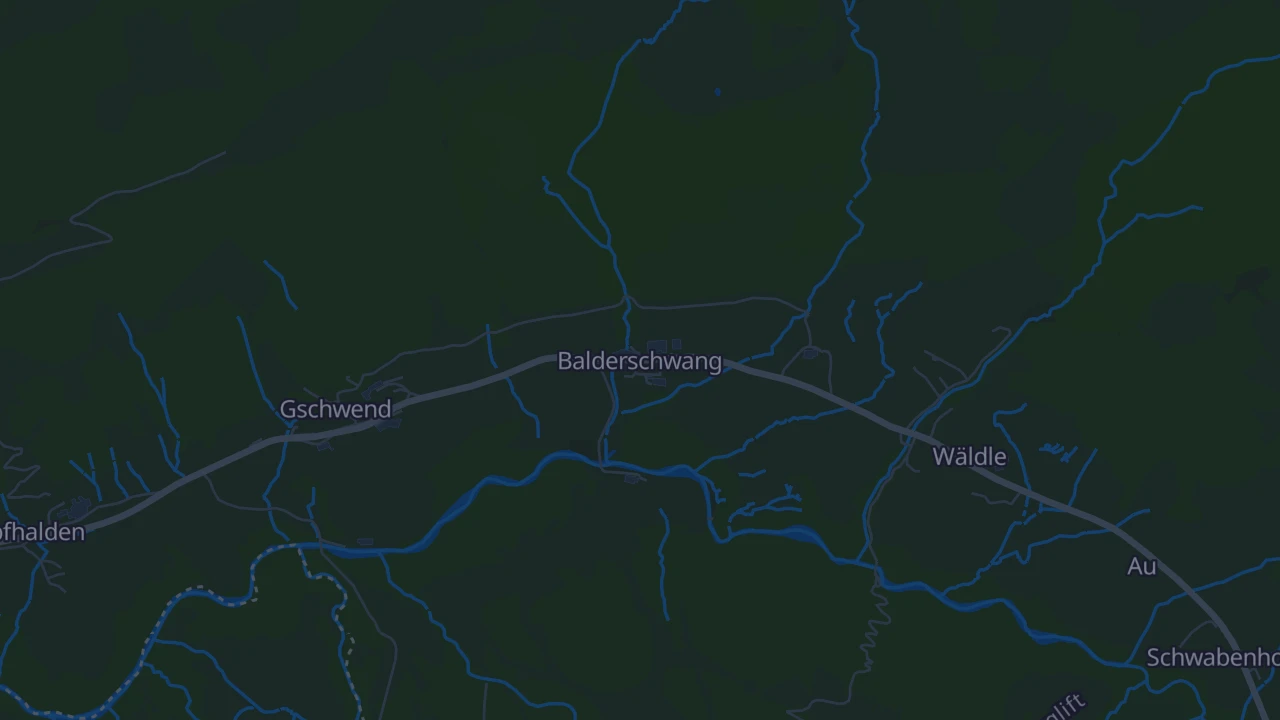 Karte von Balderschwang