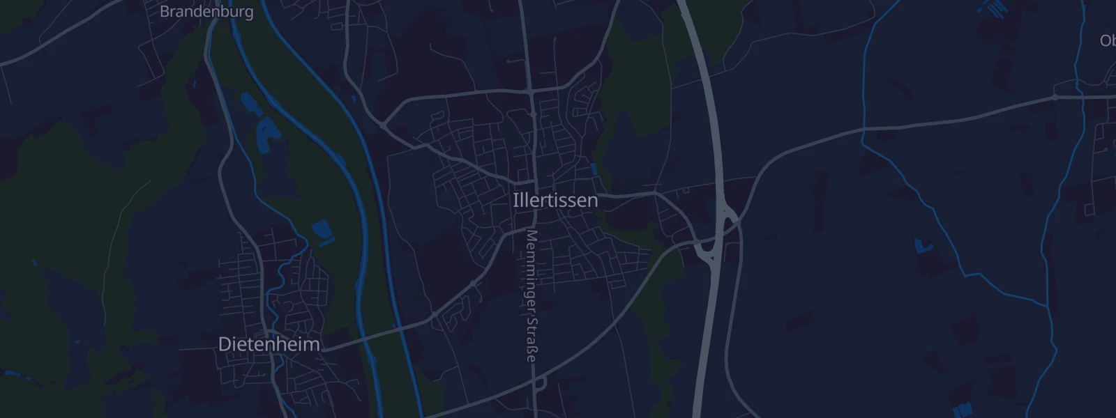 Karte von Illertissen