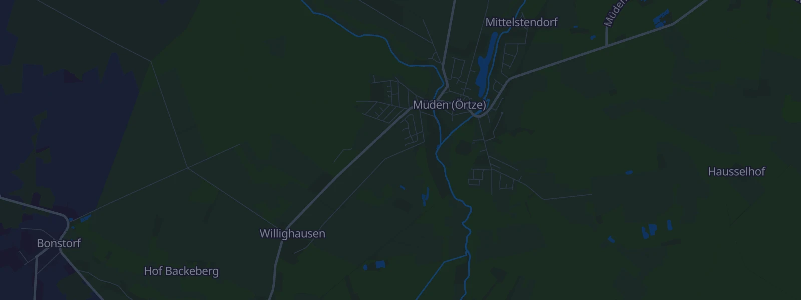 Karte von Müden (Örtze)
