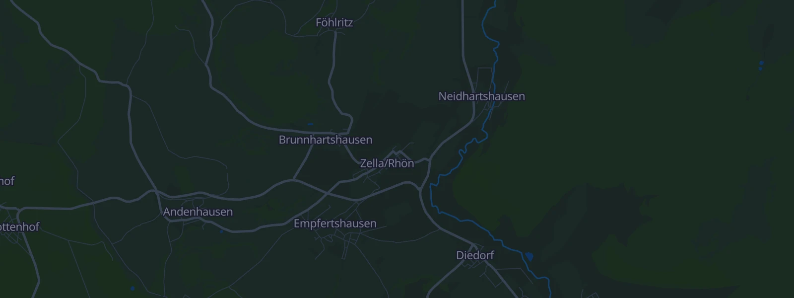 Karte von Dermbach OT Zella