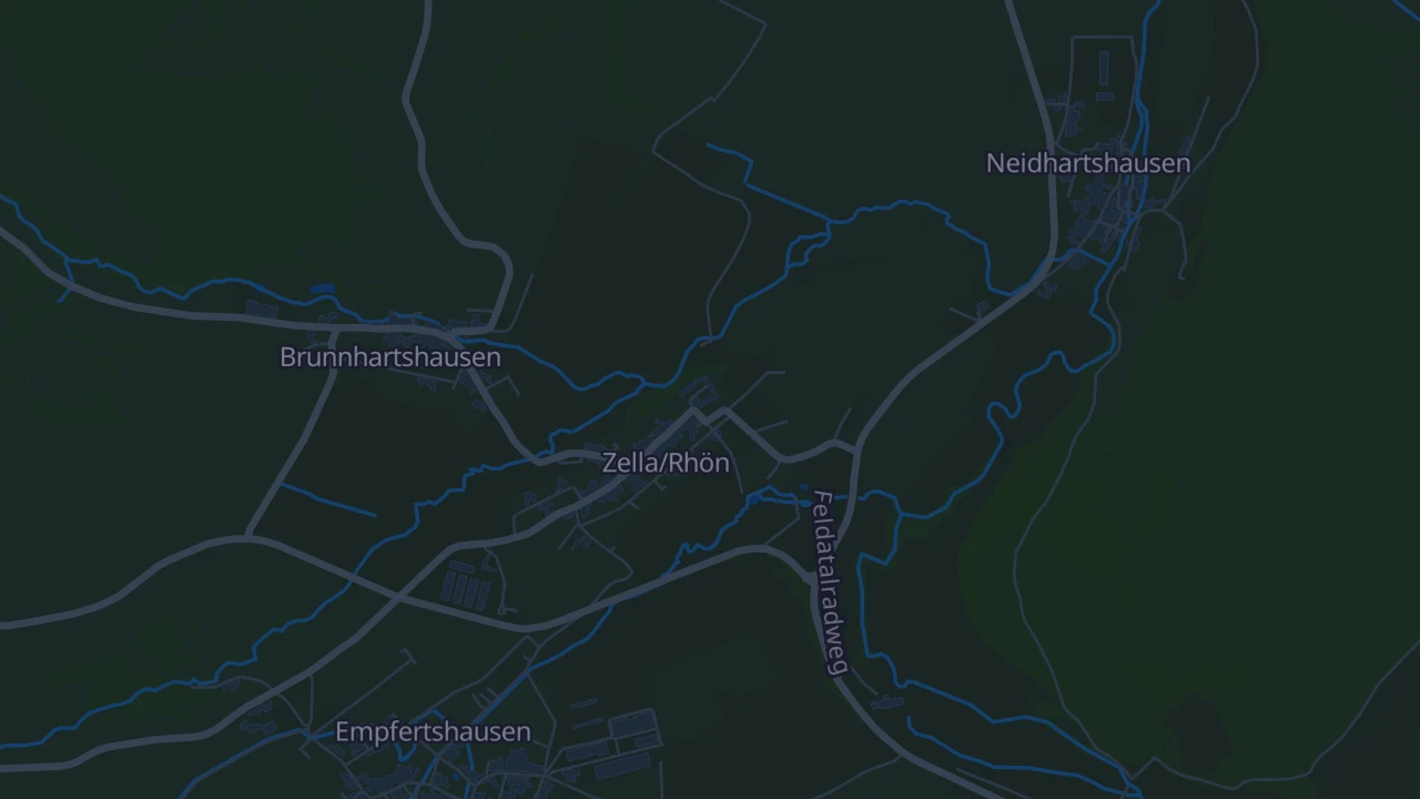 Karte von Dermbach OT Zella