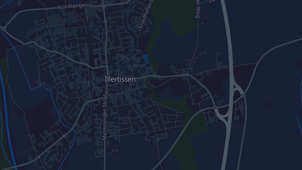 Karte von Illertissen