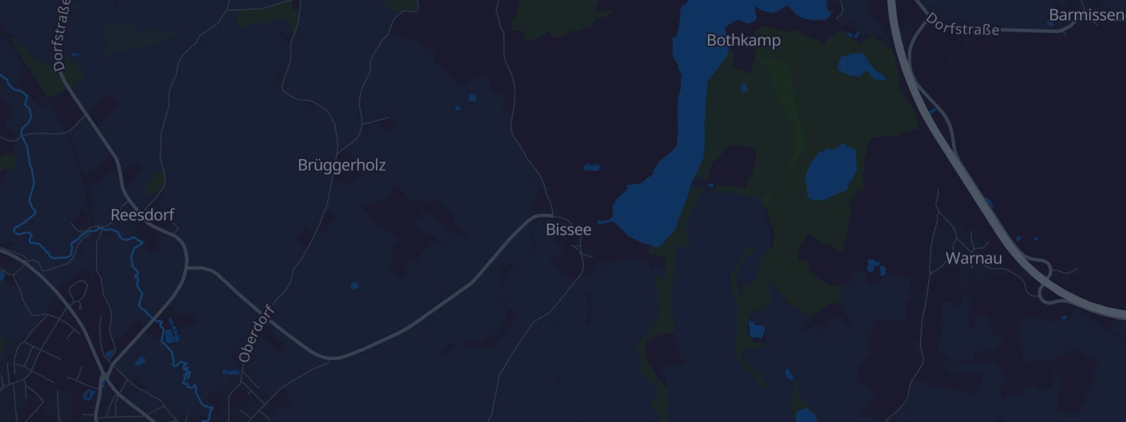 Karte von Bissee
