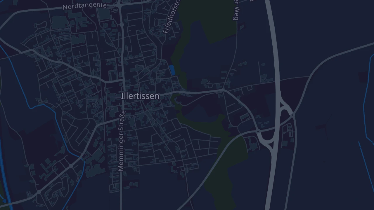 Karte von Illertissen