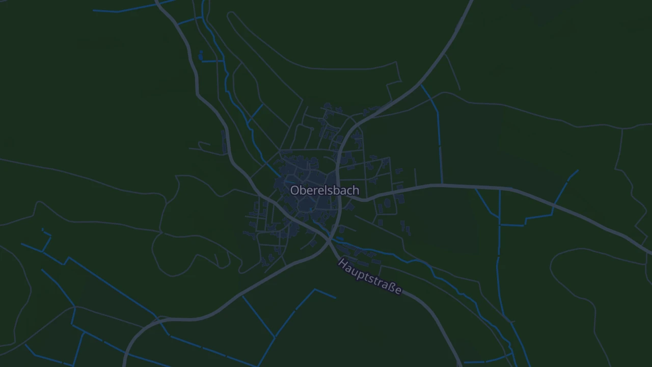 Karte von Oberelsbach