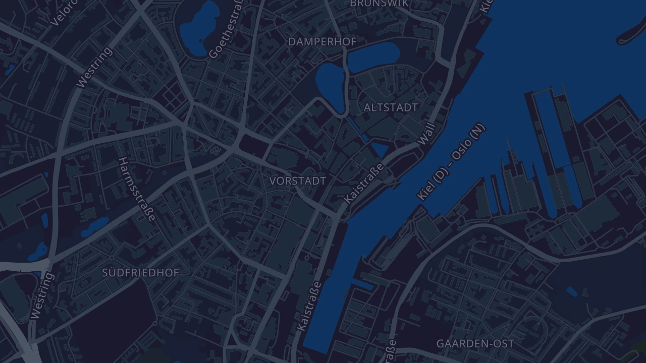 Karte von Kiel