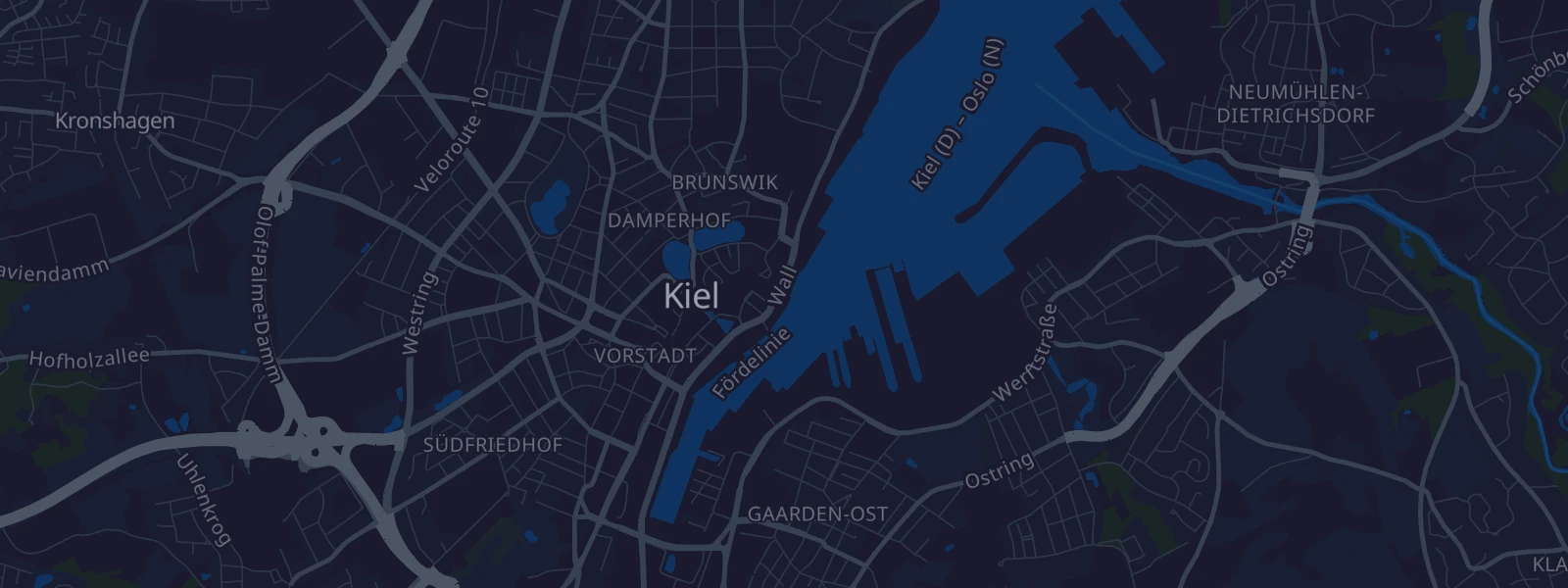 Karte von Kiel