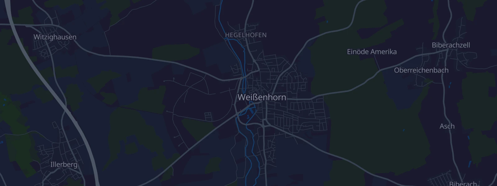 Karte von Weißenhorn