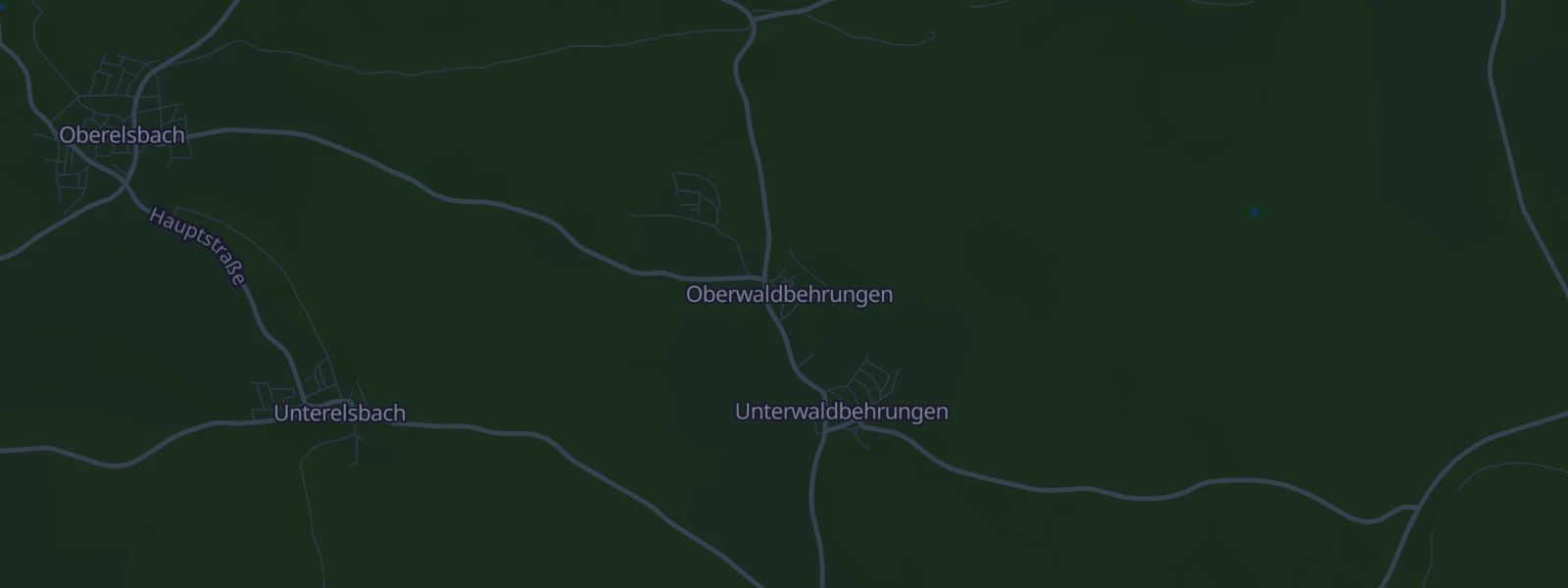 Karte von Ostheim v.d.Rhön - OT Oberwaldbehrungen