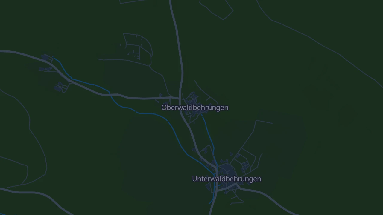 Karte von Ostheim v.d.Rhön - OT Oberwaldbehrungen