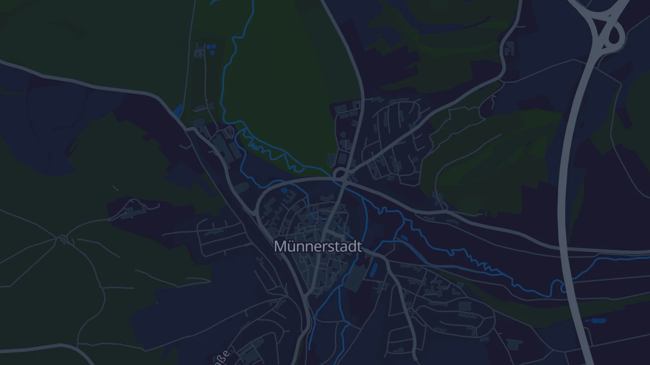 Karte von Münnerstadt