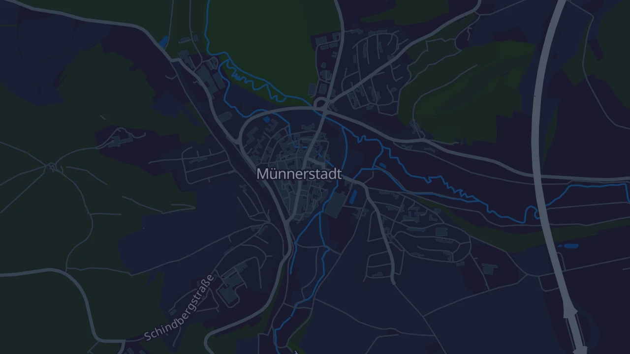 Karte von Münnerstadt