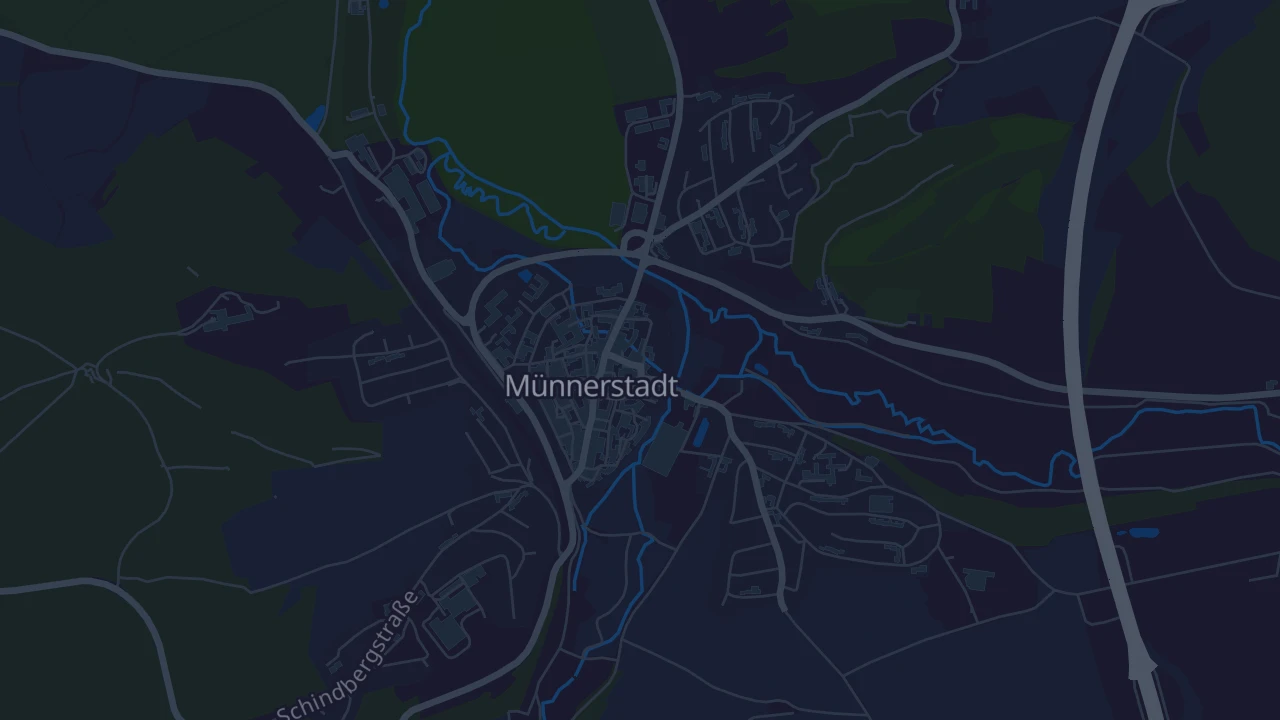 Karte von Münnerstadt