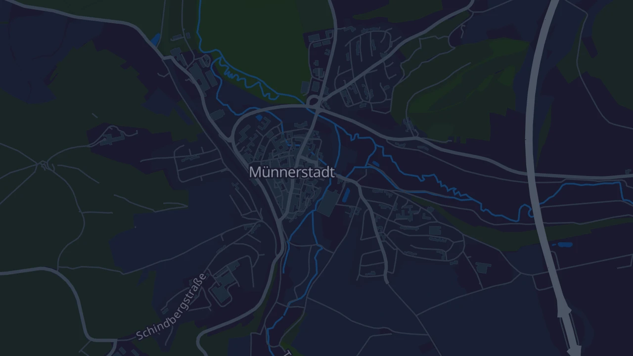 Karte von Münnerstadt