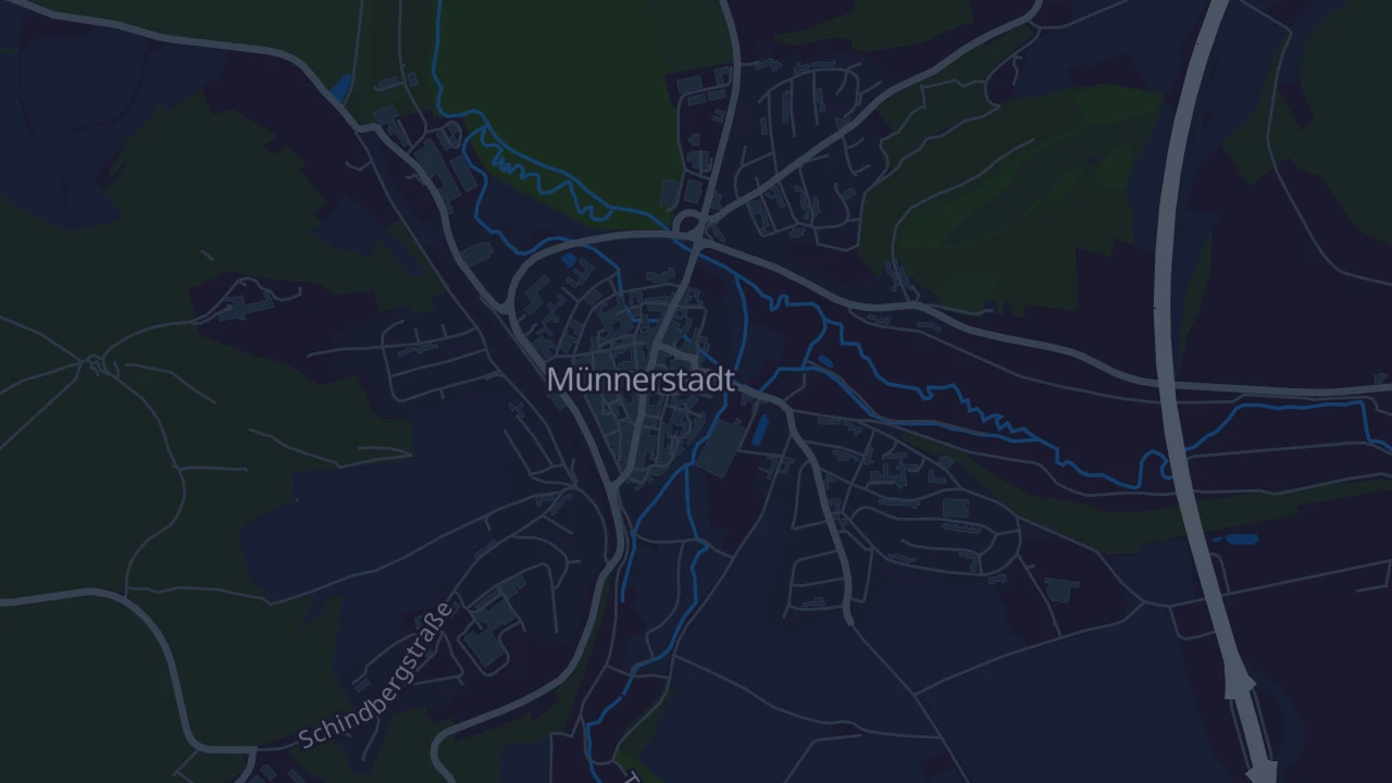 Karte von Münnerstadt